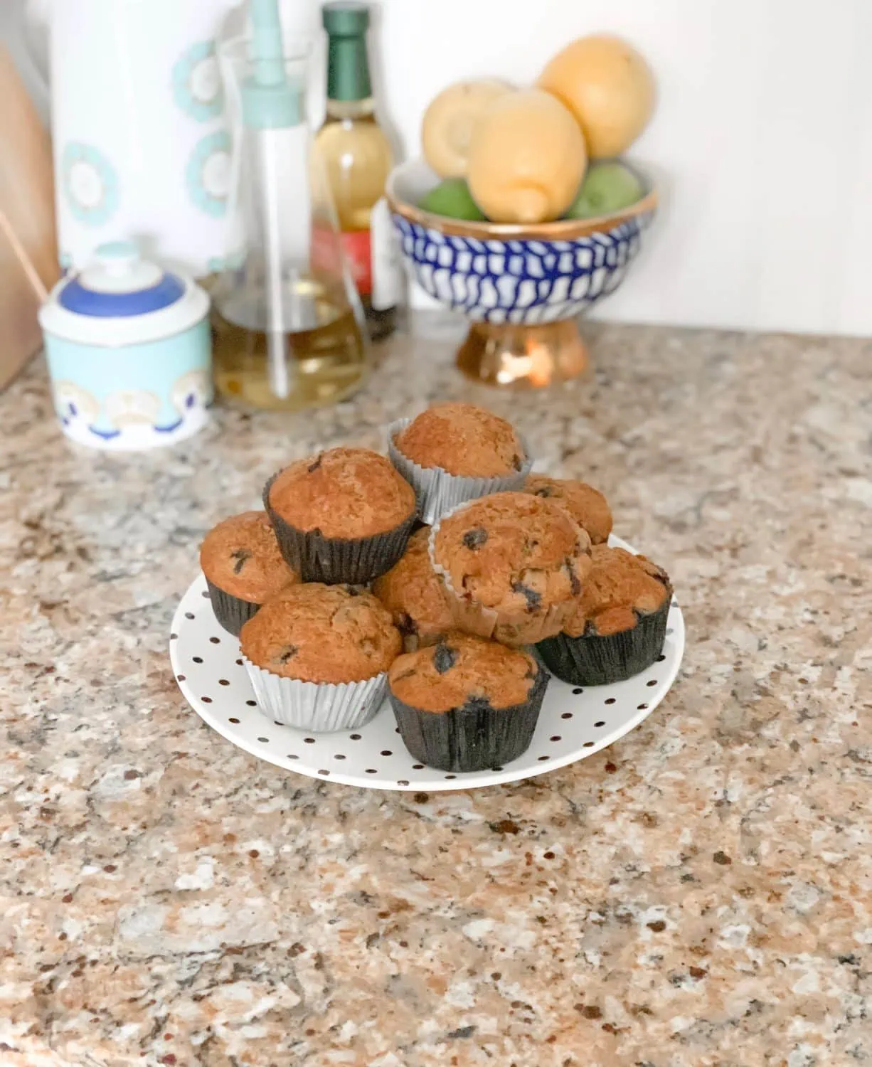 Gluten-Free, Dairy-Free Optional Blueberry Muffins